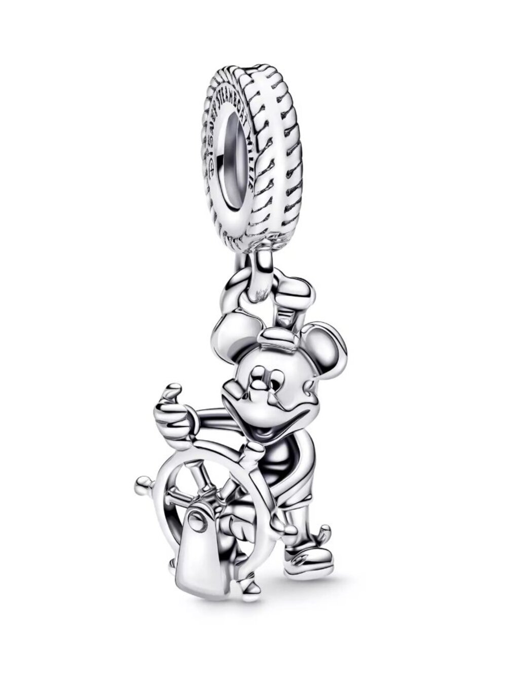 Pandora Mickey Mouse Steamboat Willie Dangle Charm by Pandora – Disney Parks